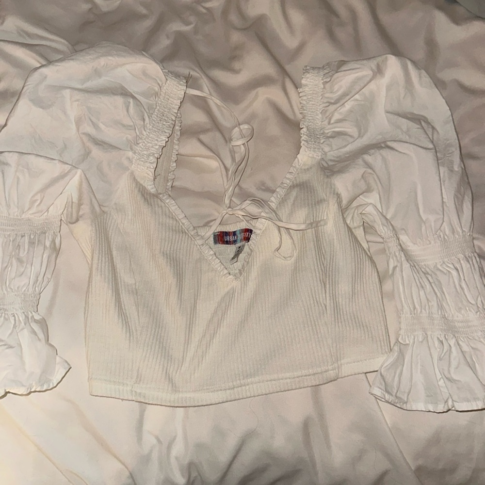 Urban Outfitters blouse size medium white